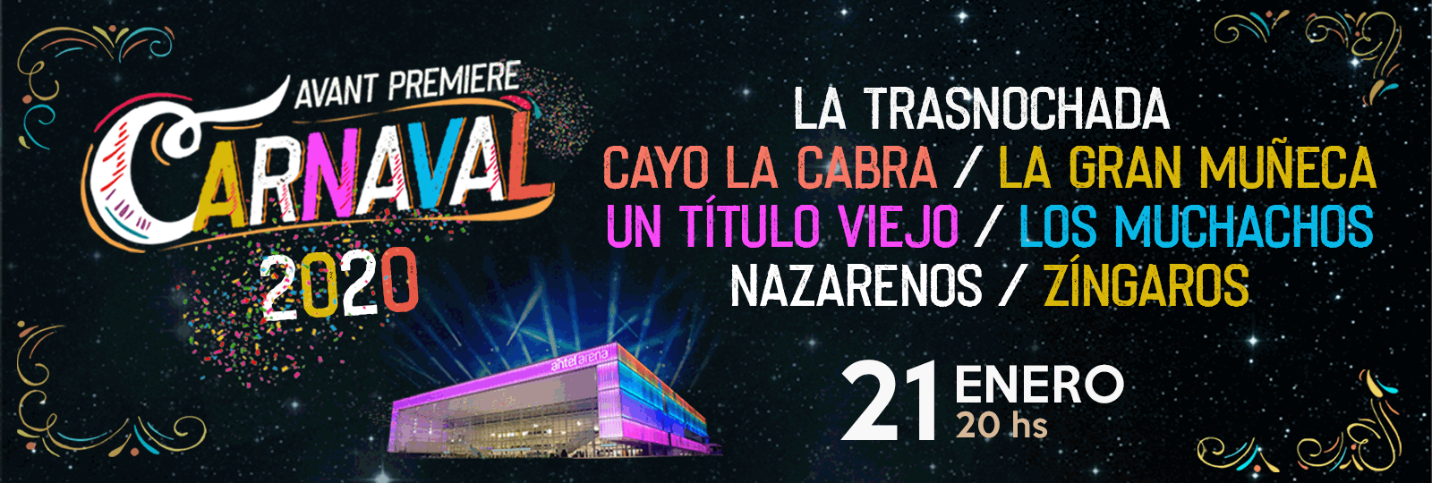 Carnaval 2020 | Avant Premiere | Antel Arena