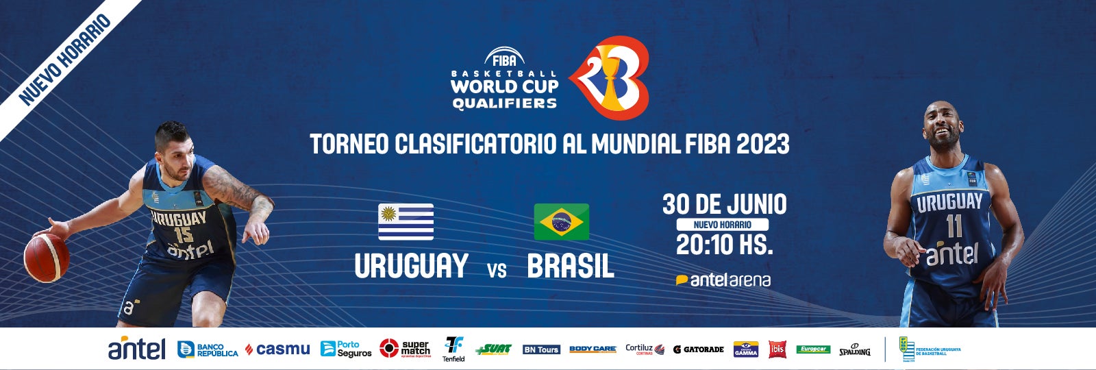 Torneo Clasificatorio Mundial FIBA 2023 | Antel Arena
